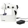 Mini machine à coudre avec table d'extension