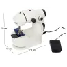 Mini machine à coudre avec table d'extension