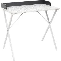 Bureau en métal et MDF Terrazzo