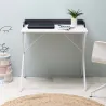 Bureau en métal et MDF Terrazzo