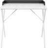 Bureau en métal et MDF Terrazzo