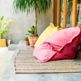 Grand coussin uni Maxi