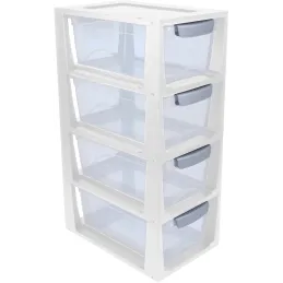 Boite tiroir transparent 6 litres Omega