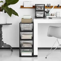 Boite tiroir transparent 6 litres Omega
