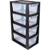 Boite tiroir transparent 6 litres Omega