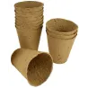 Pots de plantation bio sans tourbe
