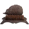 Brosse nettoyage chaussure en fonte et fibre de coco