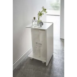 Rangement pour toilettes sur roulettes Caster