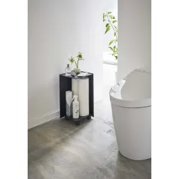 Rangement pour toilettes sur roulettes Caster