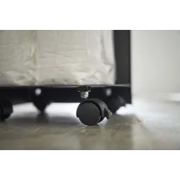 Rangement pour toilettes sur roulettes Caster
