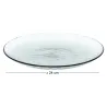 Assiettes en plastique effet martelé (Lot de 6)