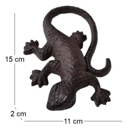 Salamandre en fonte 15 x 2 x 11 cm