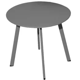 Table basse de jardin en acier Massai 40 cm