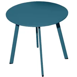 Table basse de jardin en acier Massai 40 cm