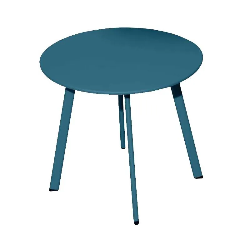 Table basse de jardin en acier Massai 40 cm