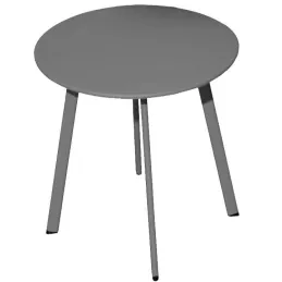 Table basse de jardin en acier Massai 45 cm