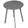 Table basse de jardin en acier Massai 45 cm