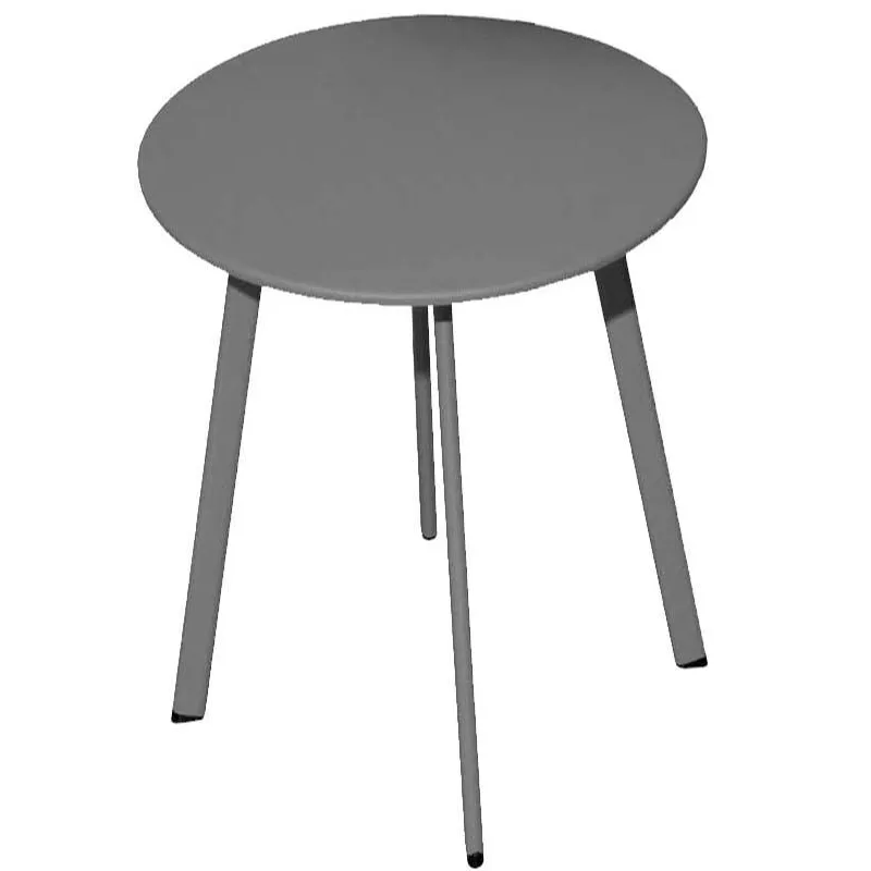 Table basse de jardin en acier Massai 50 cm