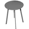 Table basse de jardin en acier Massai 50 cm
