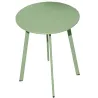 Table basse de jardin en acier Massai 50 cm