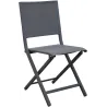 Chaise pliante en aluminium Ida (Lot de 2)