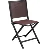Chaise pliante en aluminium Ida (Lot de 2)