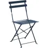 Chaises pliantes en acier Cuba (Lot de 2)