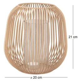 Lanterne en métal filaire Illuminate 20 x 21 cm