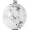 Bougeoir effet marbre 13 x 15 cm Marble