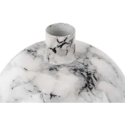Bougeoir effet marbre 13 x 15 cm Marble