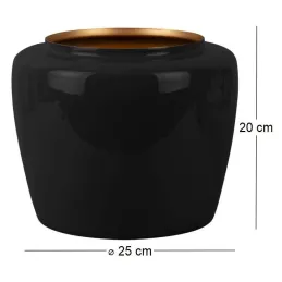 Vase en métal Plant 20 x 25 cm