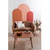 Coussin en coton 45 x 45 cm Sunset