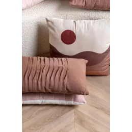 Coussin en coton 45 x 45 cm Sunset