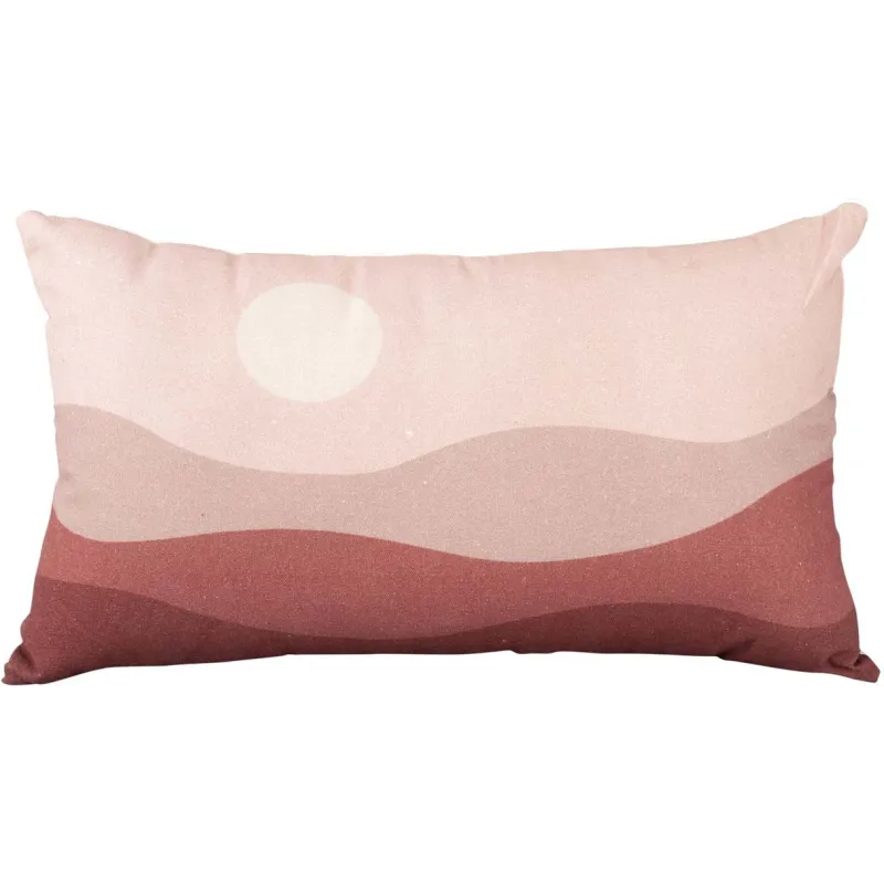 Coussin en coton 50 x 30 cm Sunset
