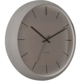 Horloge ronde en métal Nirvana Globe 40 cm