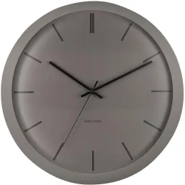 Horloge ronde en métal Nirvana Globe 40 cm