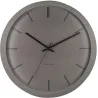 Horloge ronde en métal Nirvana Globe 40 cm