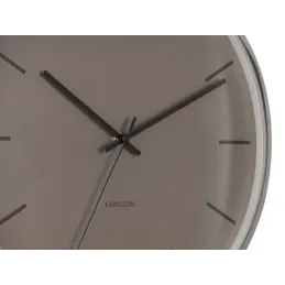 Horloge ronde en métal Nirvana Globe 40 cm