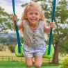 Aire de jeux en bois avec glissière et portique Kingswood