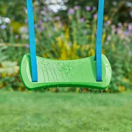 Aire de jeux en bois avec glissière et portique Castelwood