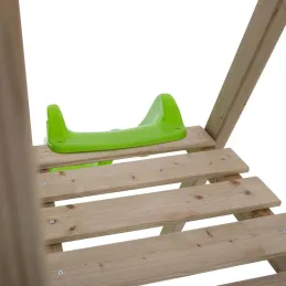 Portique avec 2 balançoires et une glissière Forest