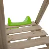 Portique avec 2 balançoires et une glissière Forest