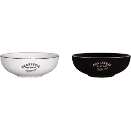 Saladiers en grès Brasserie bistrot (Lot de 2)