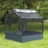 Potager PVC avec serre et protection Veg