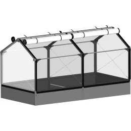 Potager PVC avec serre et protection Veg
