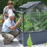 Carré potager avec serre Basic air