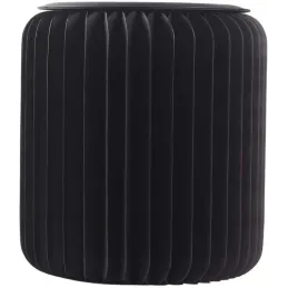 Pouf design en carton plié 35 cm