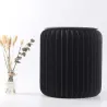 Pouf design en carton plié 35 cm