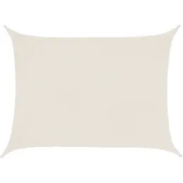 Toile d'ombrage rectangulaire 4 x 3 mètres