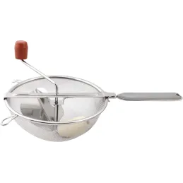 Presse coulis en acier inoxydable 20 cm